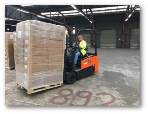 LKW-Spedition und Transportlogistik